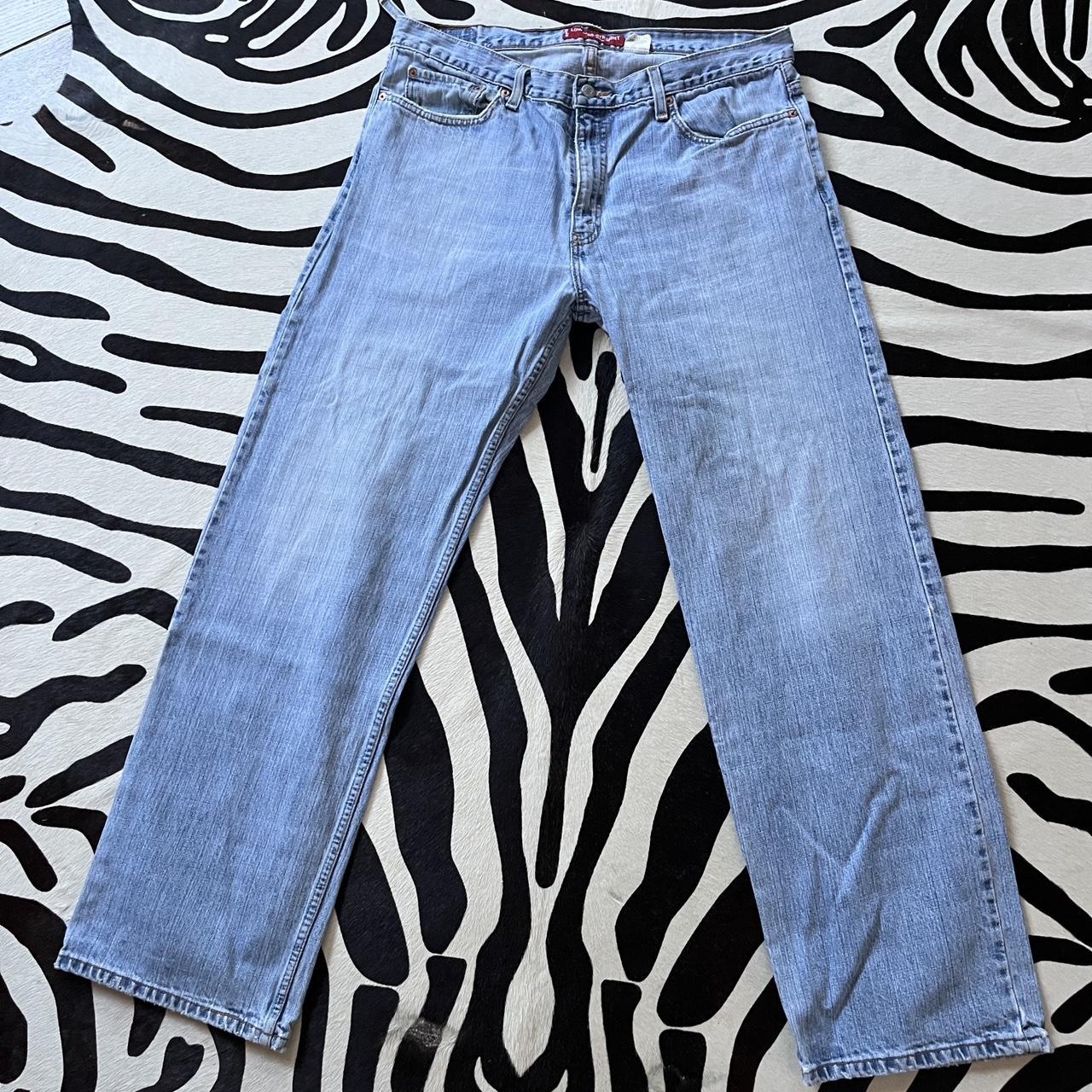 VINTAGE LEVIS 529 LEVIS lowrise STRAIGHT red label. Depop