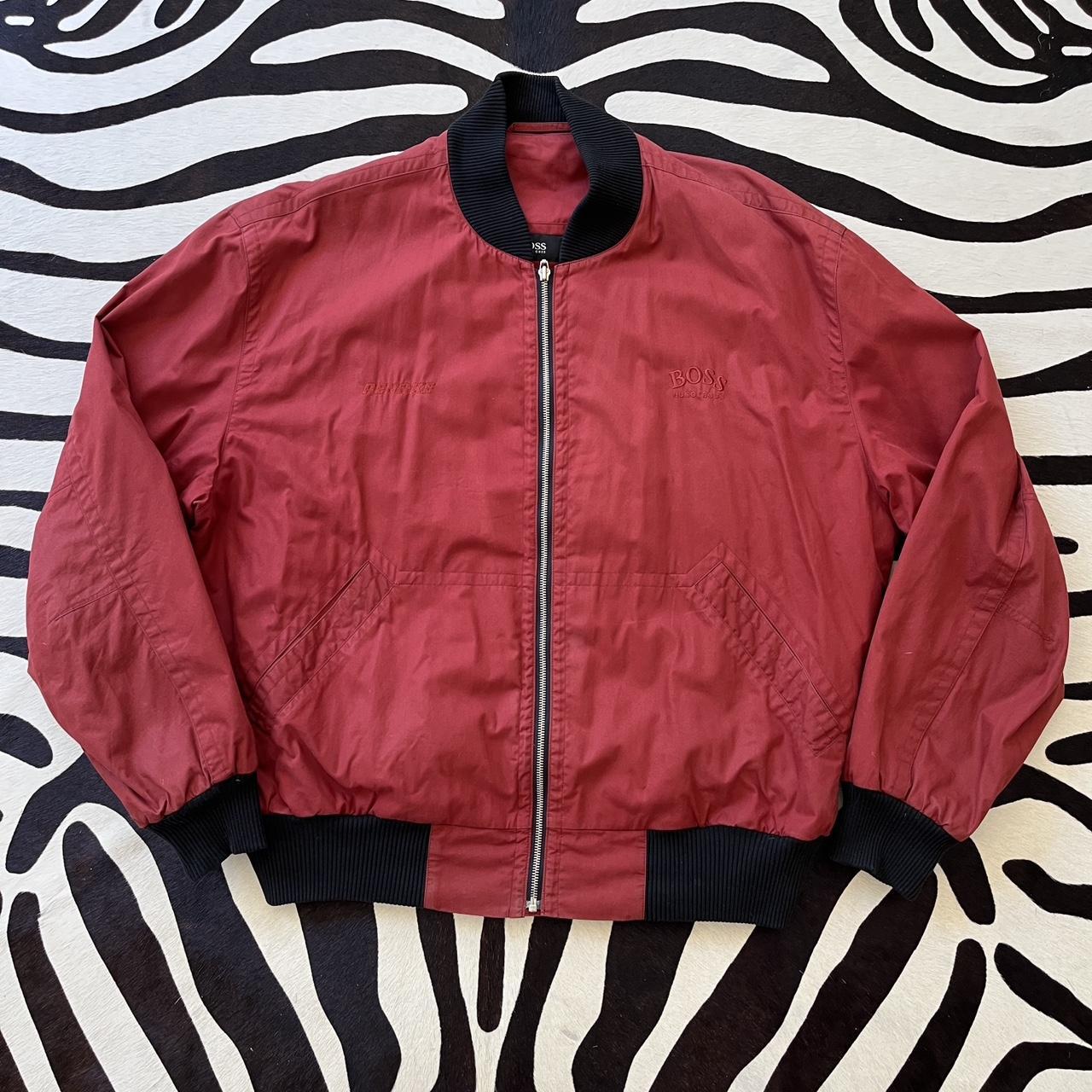 HUGO BOSS Bomber race Jacket Vintage Team Penske | Depop
