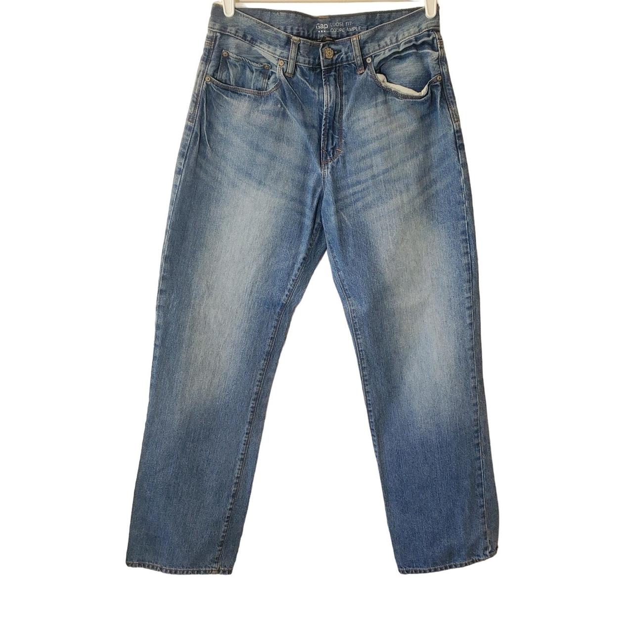 Gap Loose Fit Straight Leg Men’s Denim Blue - Main Image
