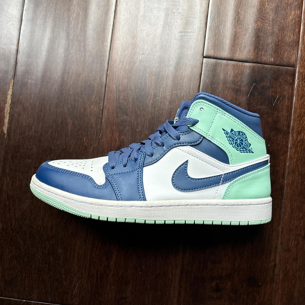 jordans mint blue