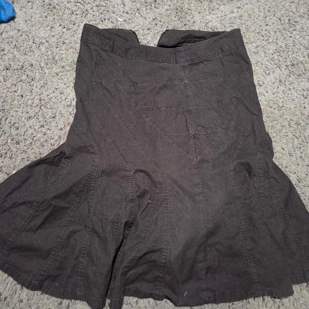 Harrolds women's brown and black skirt