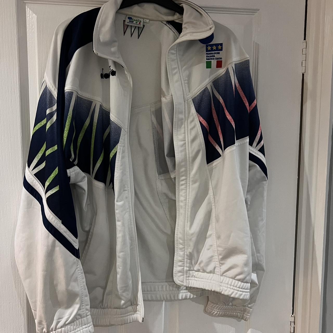 Diadora 1994 Italy Track Jacket size XL zip broken | Depop Diadora 1994 Italy Track Jacket size XL zip broken | Depop