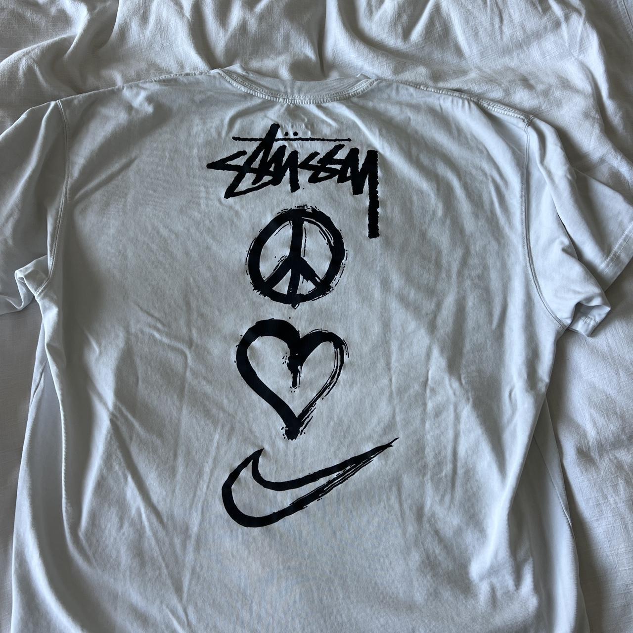 peace love swoosh shirt