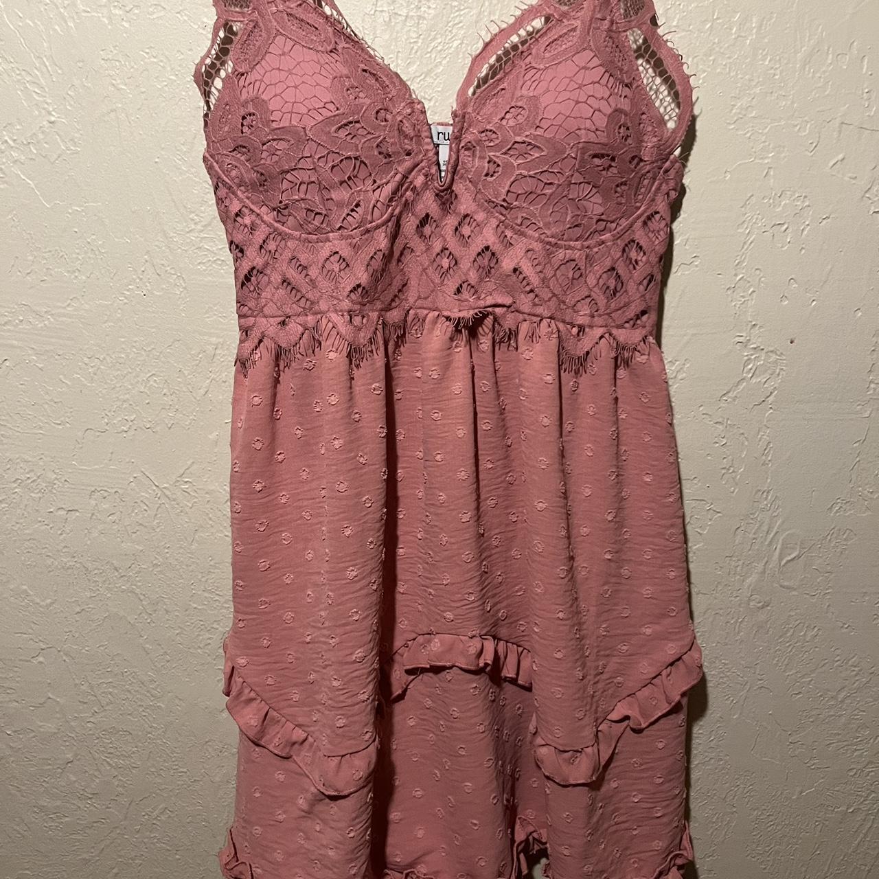 Rue 21 pink dress hotsell