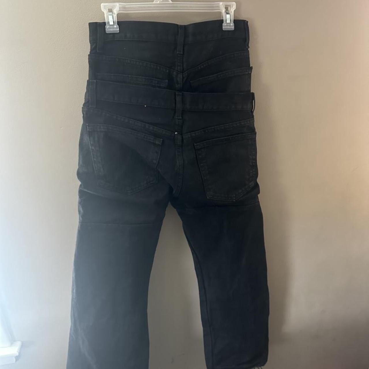 biomy on ig double waisted wax jeans, worn twice. | Depop