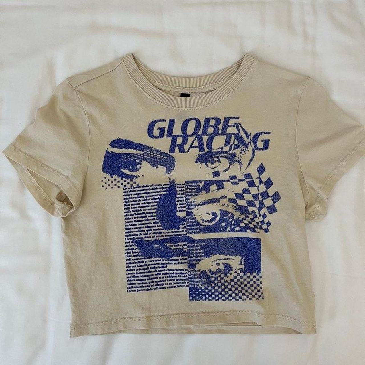 h&m globe racing top