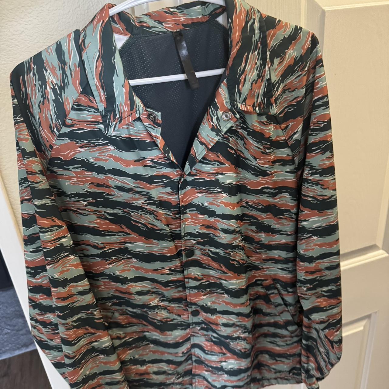 Fabletics Men's Lightweight Jacket - Multi/Green … - image 1