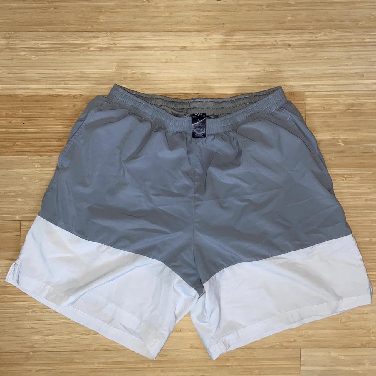 C9 Champion running shorts. Grey and white. Size