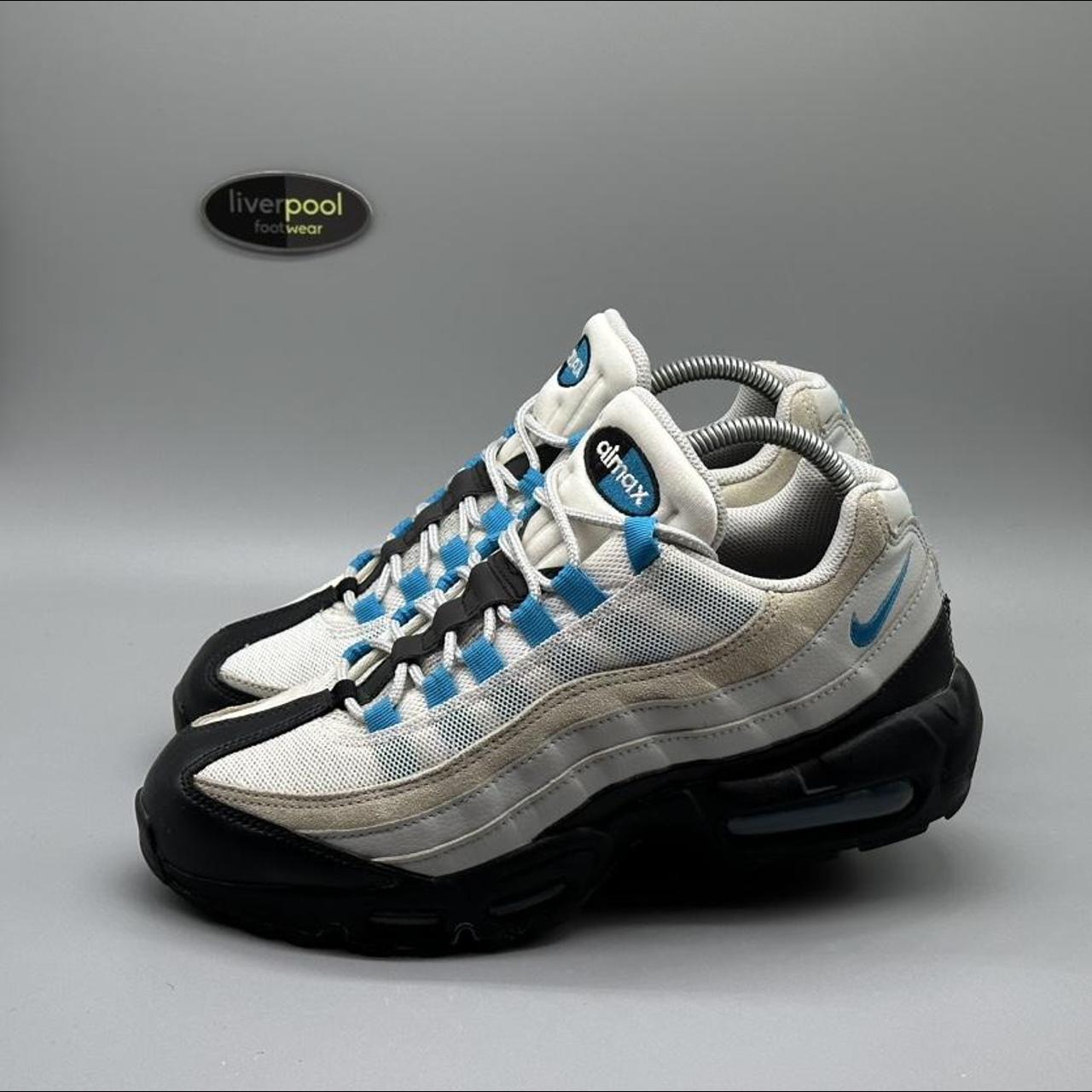 Nike Air Max 95 - Laser Blue - Excellent condition... - Depop