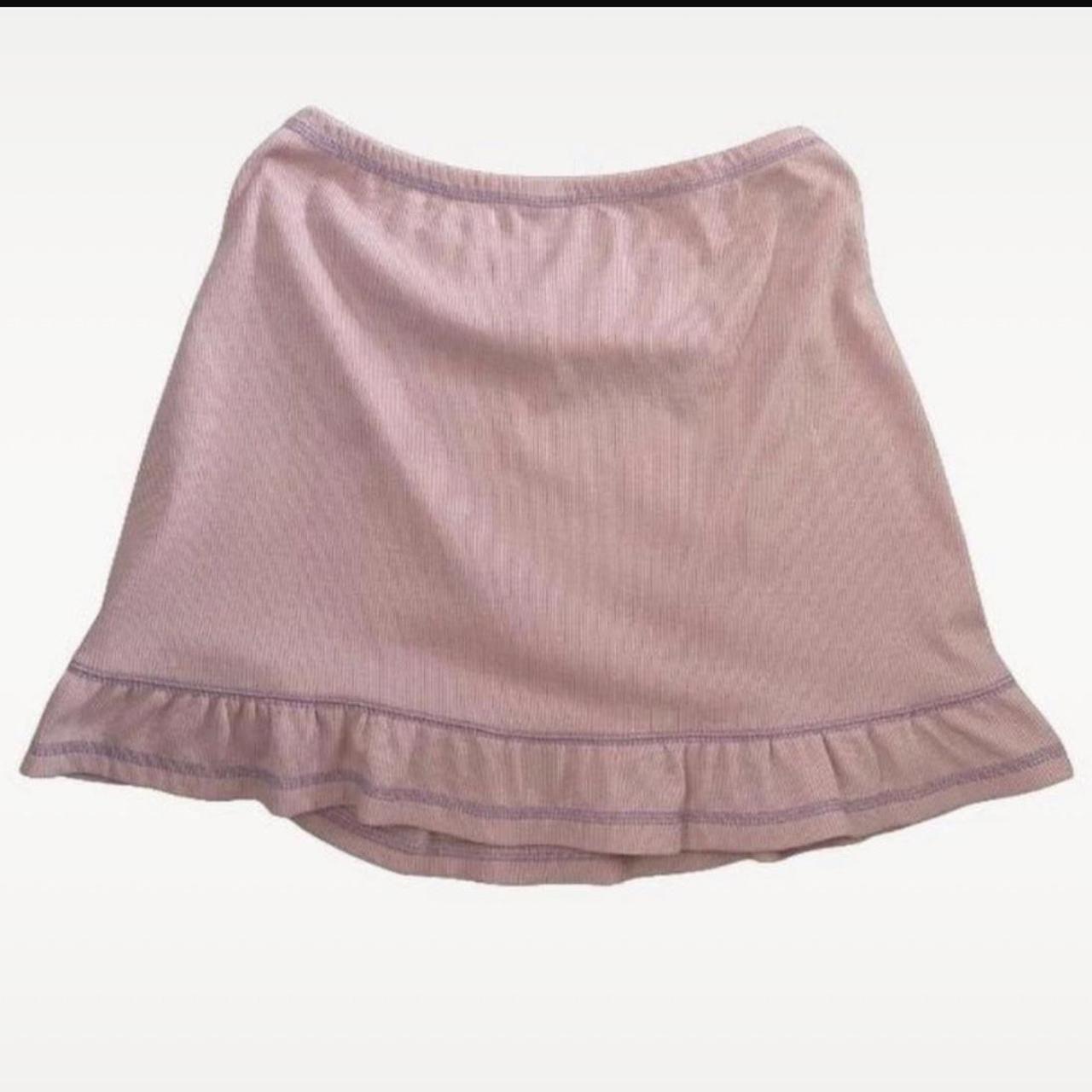 Baby Pink Ruffle Edge Mini Skirt Dolls Kill So Depop