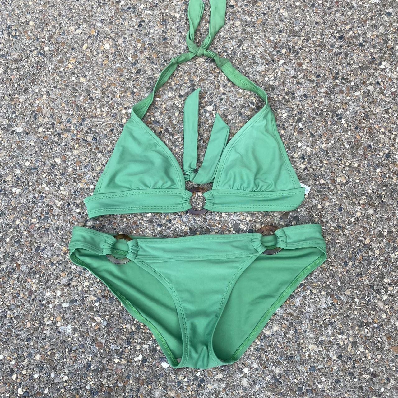 Gap Women's Green Bikinisandtankinisets Depop