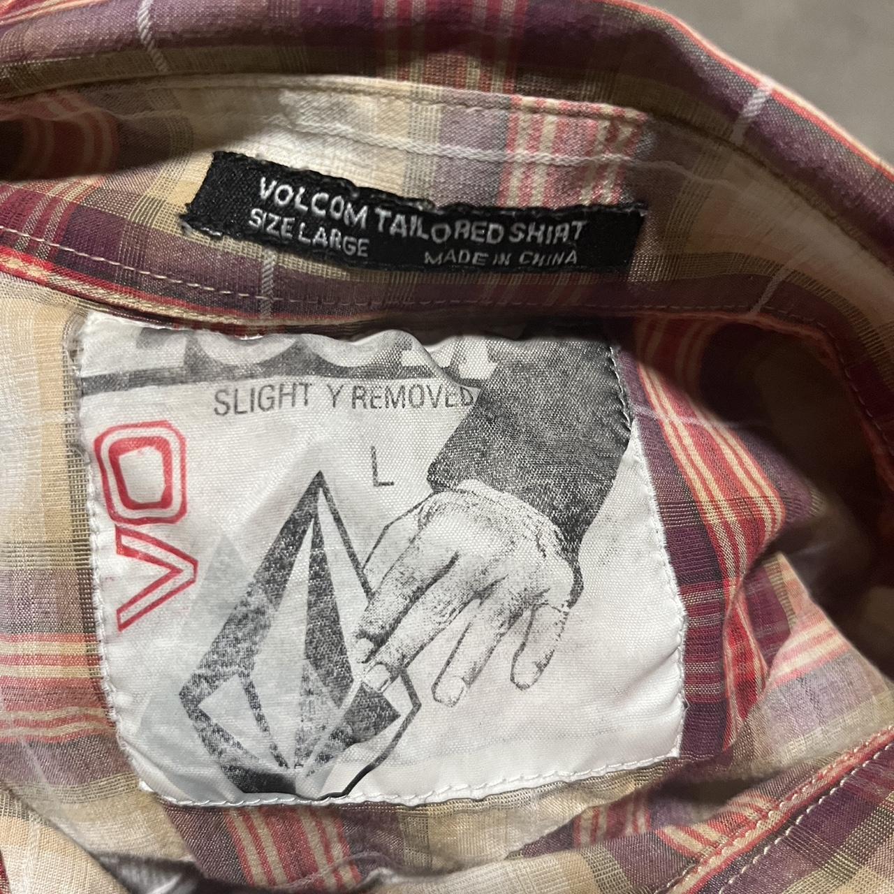 Volcom Men's Shirt - Multi/Red - L – Volcom plaid… - image 2