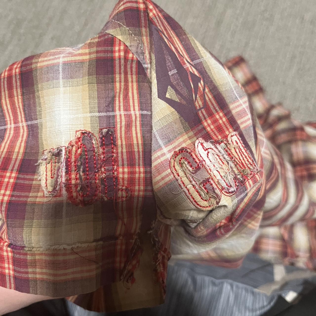 Volcom Men's Shirt - Multi/Red - L – Volcom plaid… - image 3