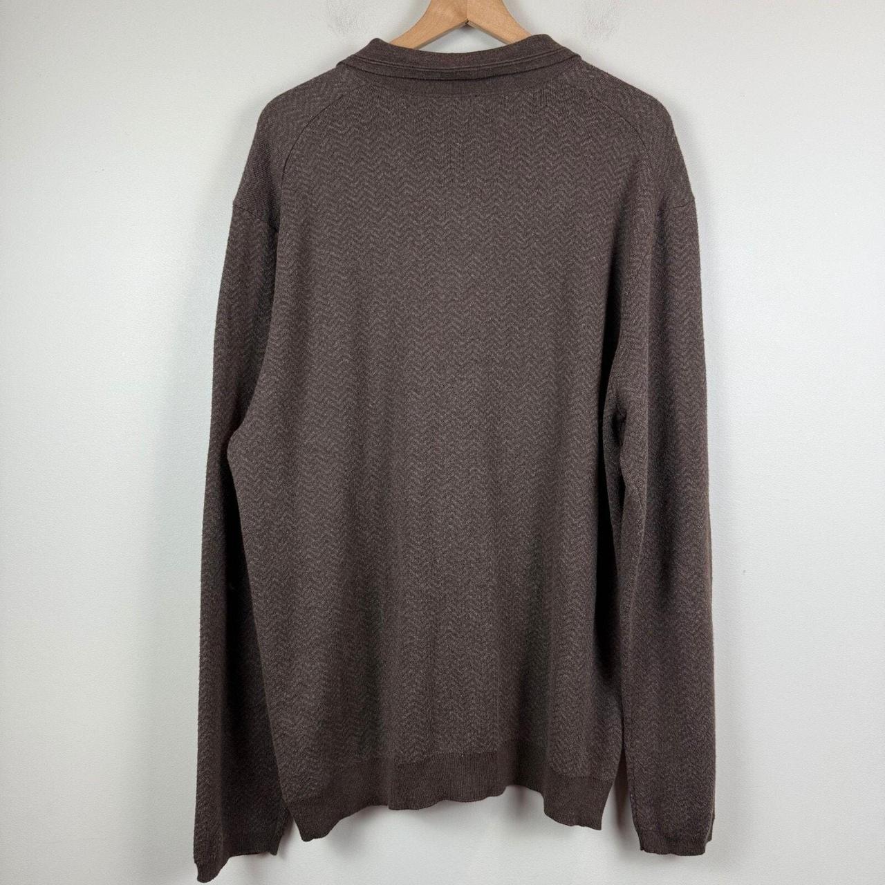 Rails Men's Sweater - Brown - XXL – Rails Collar … - image 2