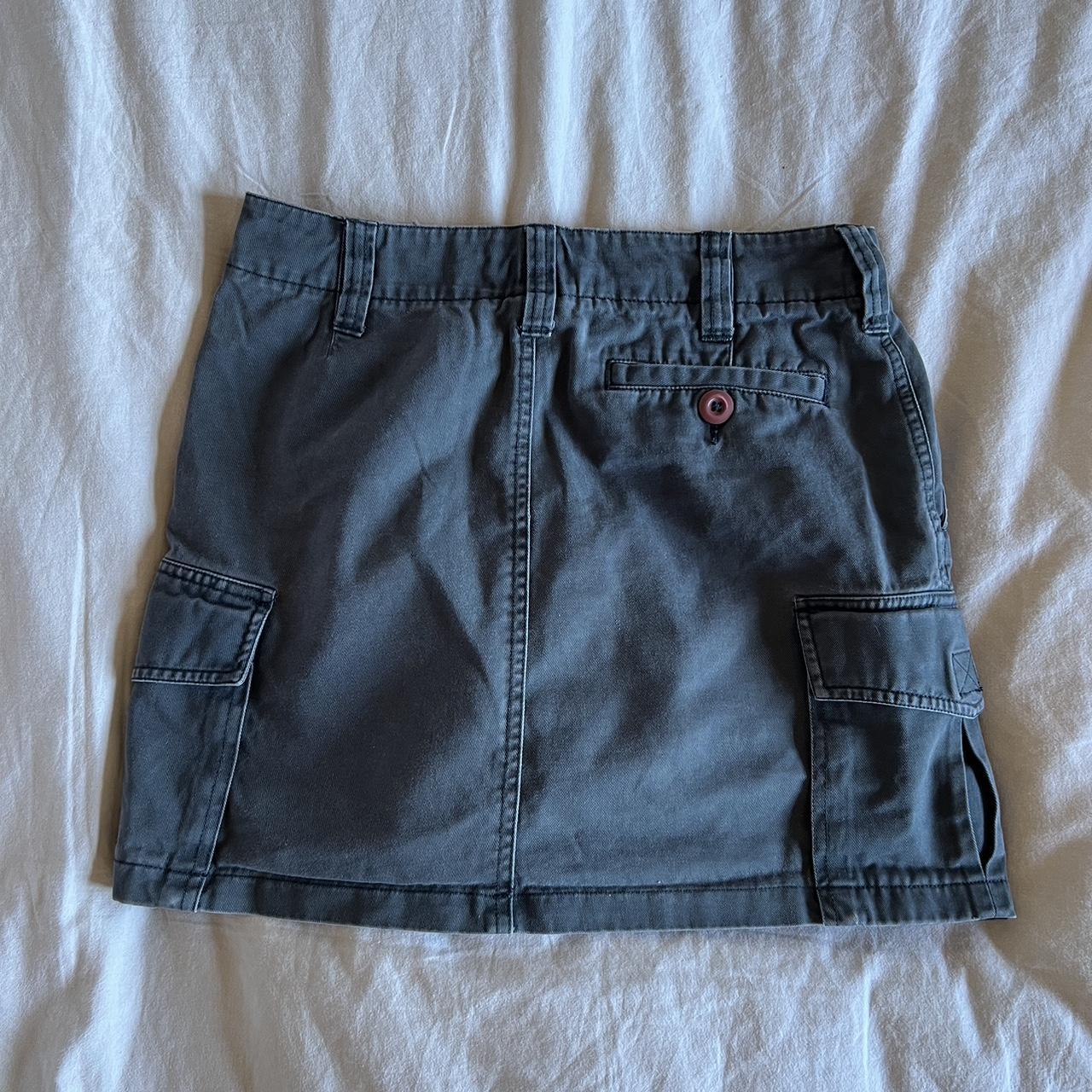 Vintage Abercrombie cargo mini skirt Size XS but... Depop