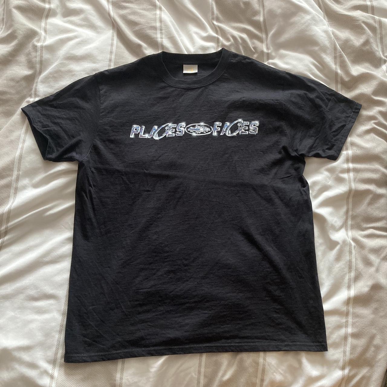 Places and faces and corteiz t shirt in black The... - Depop