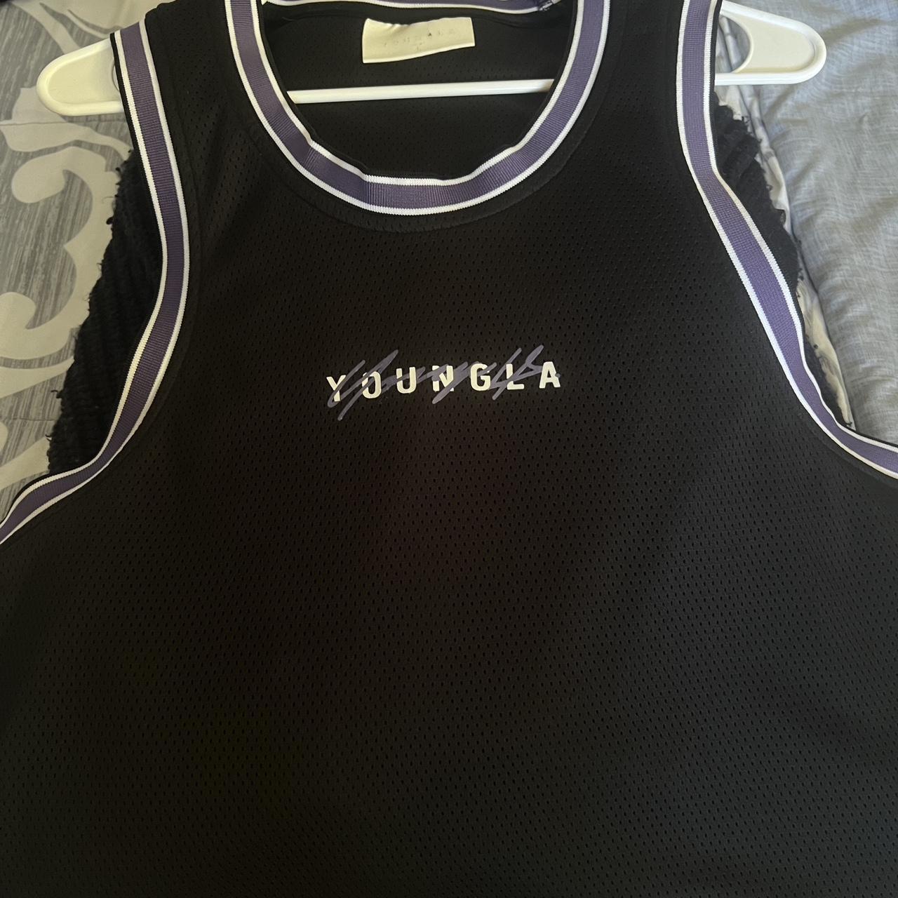 YoungLA tank gym Ribbed Great condition, washed - Depop
