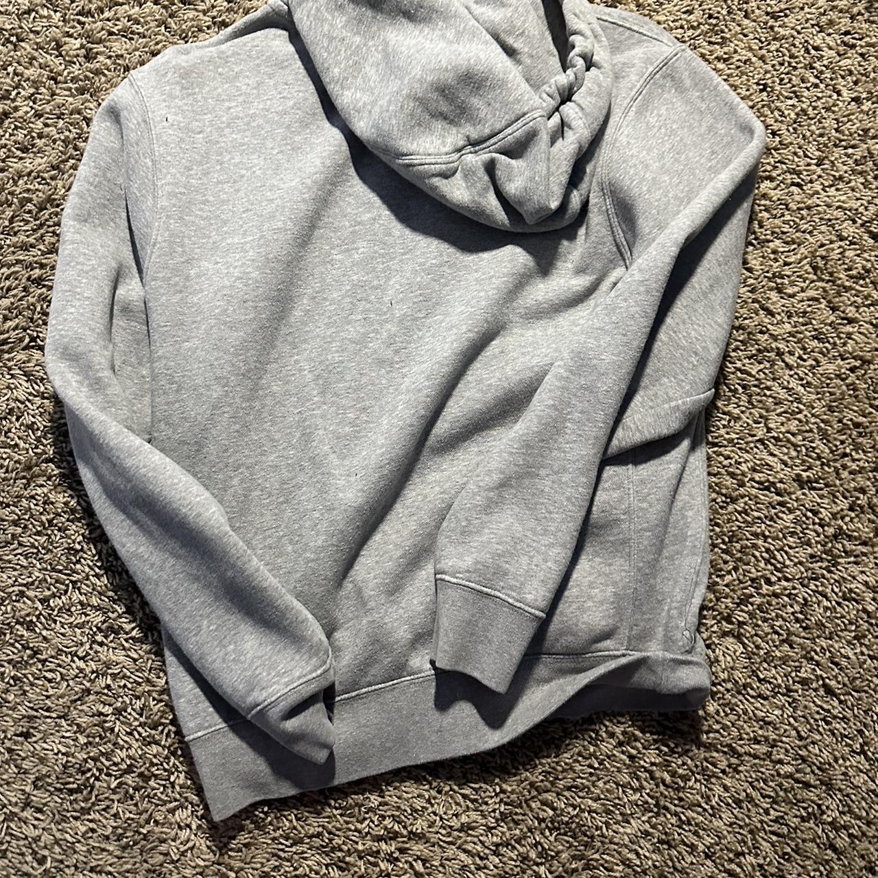 mens gray nike hoodie