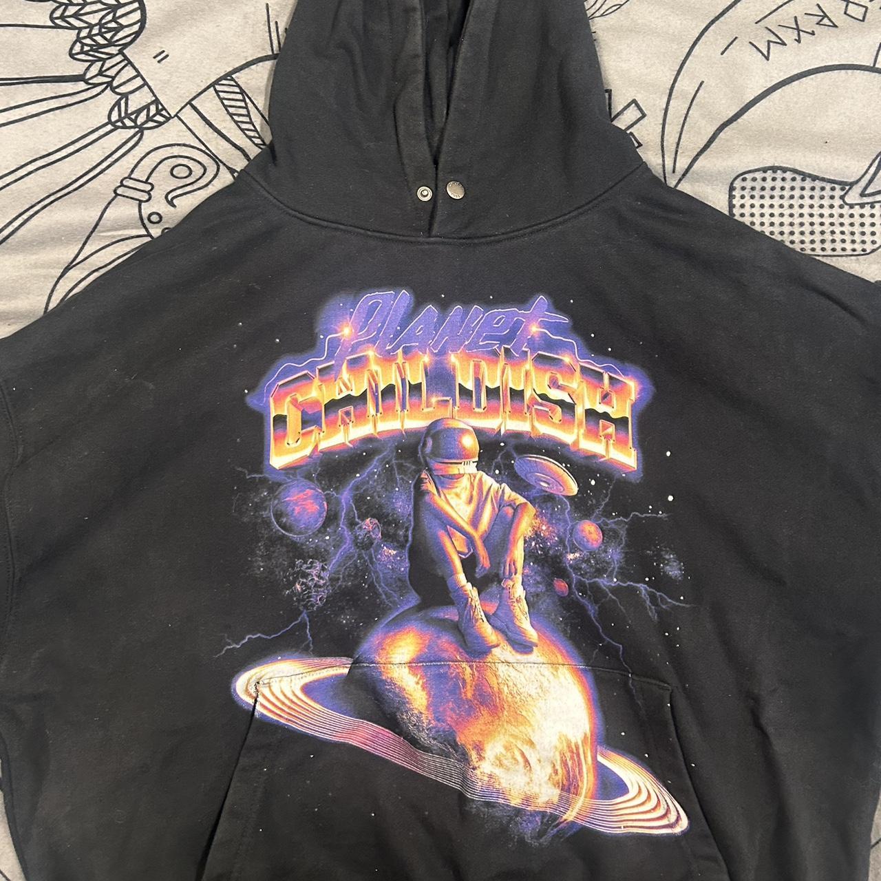 Childish planet childish hoodie size medium - Depop