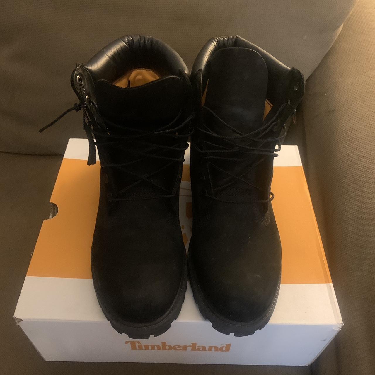 Timberland Boots 6 Inch Premium Black Shoes Size 9 | eBay