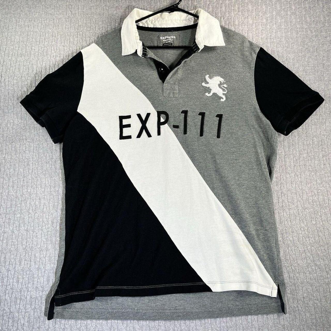 EXP-111 Pique polo modern fit short sleeve express... - Depop