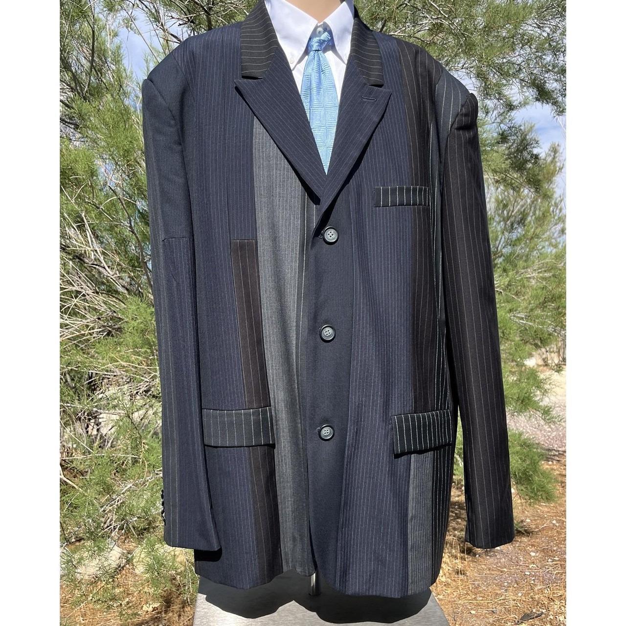 Echo Men's Tailored jacket - Multi – Patchwork co… - image 3