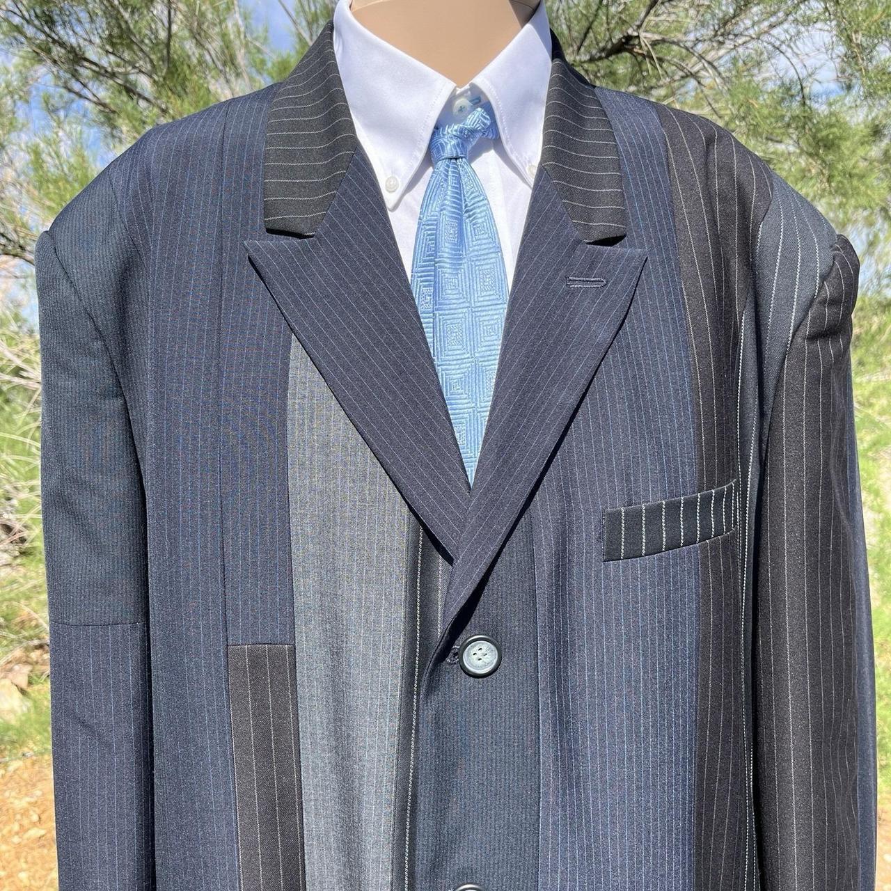 Echo Men's Tailored jacket - Multi – Patchwork co… - image 1