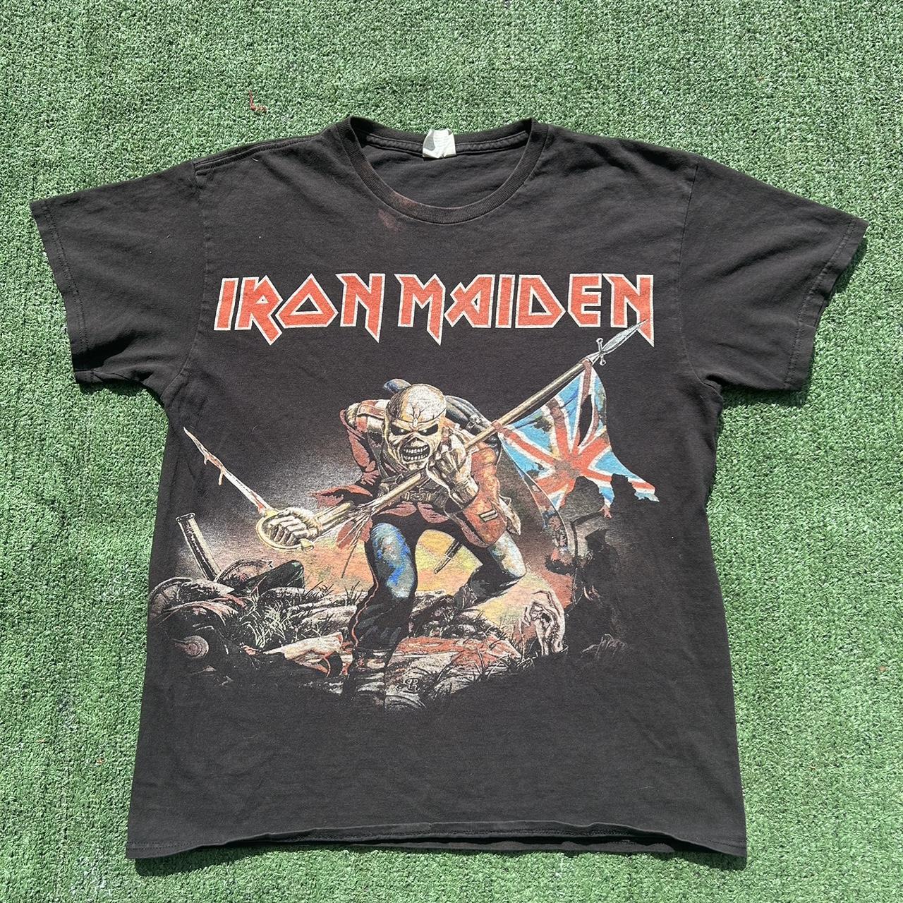 Iron Maiden band tee Depop