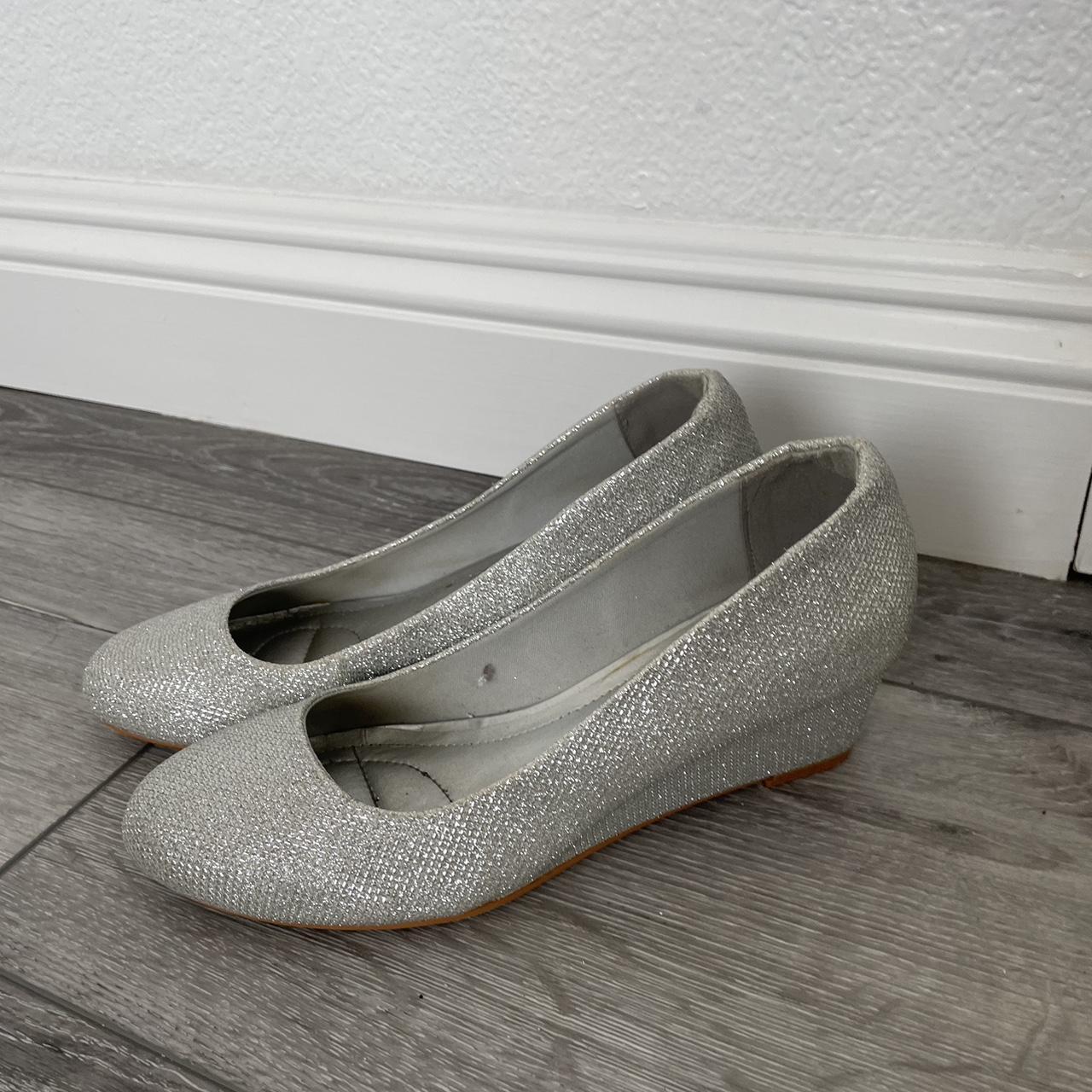 mysoft Women's Wedge Pumps Low Heel Closed Toe Depop
