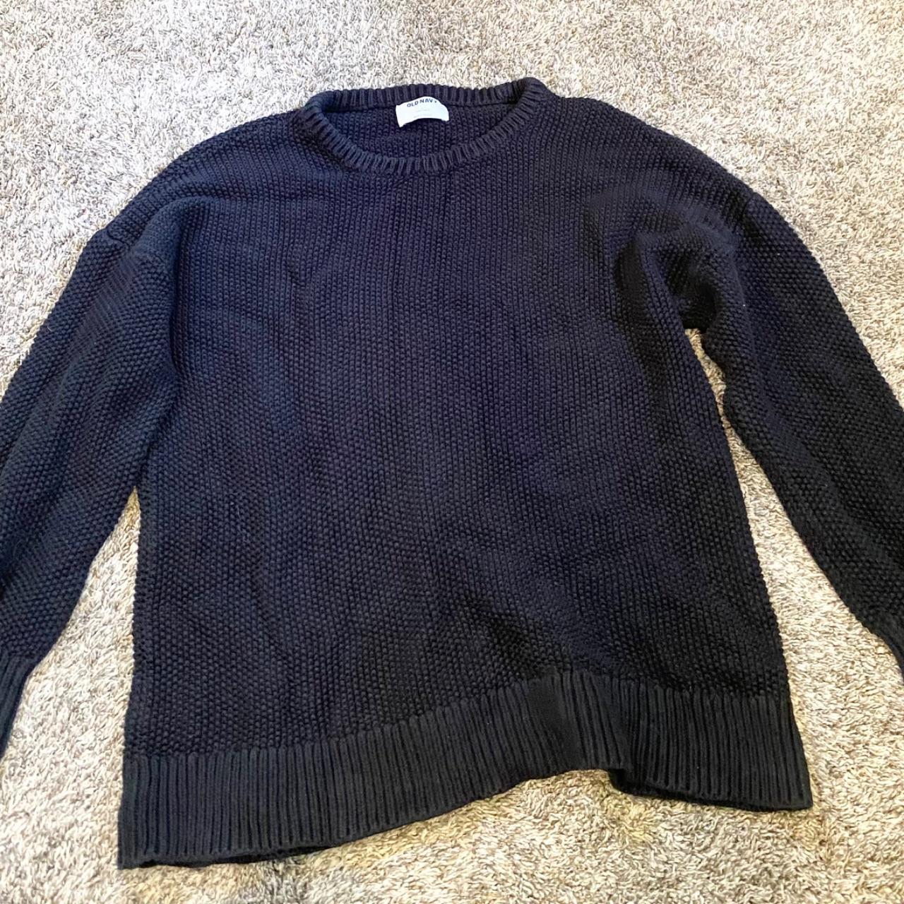 Womens Old Navy Black Sweater - Size L - super soft... - Depop