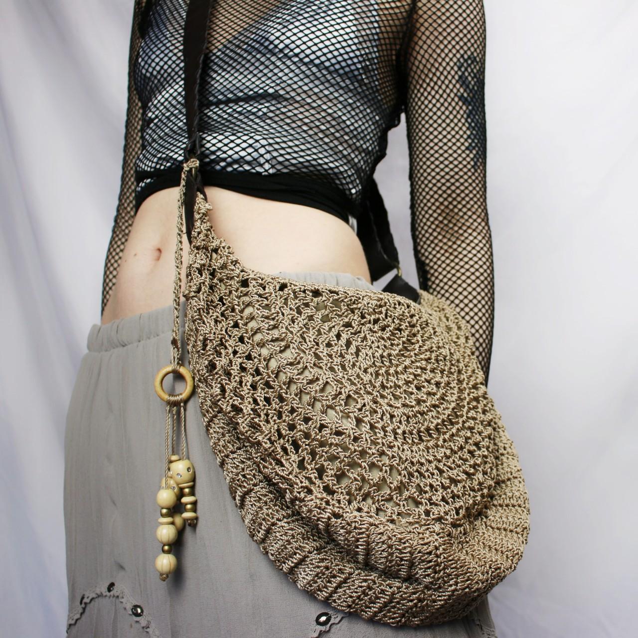 Matalan Women's Brown and Cream Bag Depop