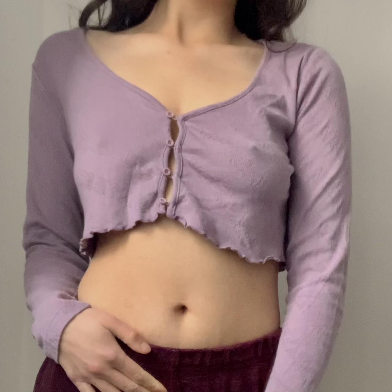 Asos Design Asos Purple Cloud Sweater Purple Cloud Cardigan