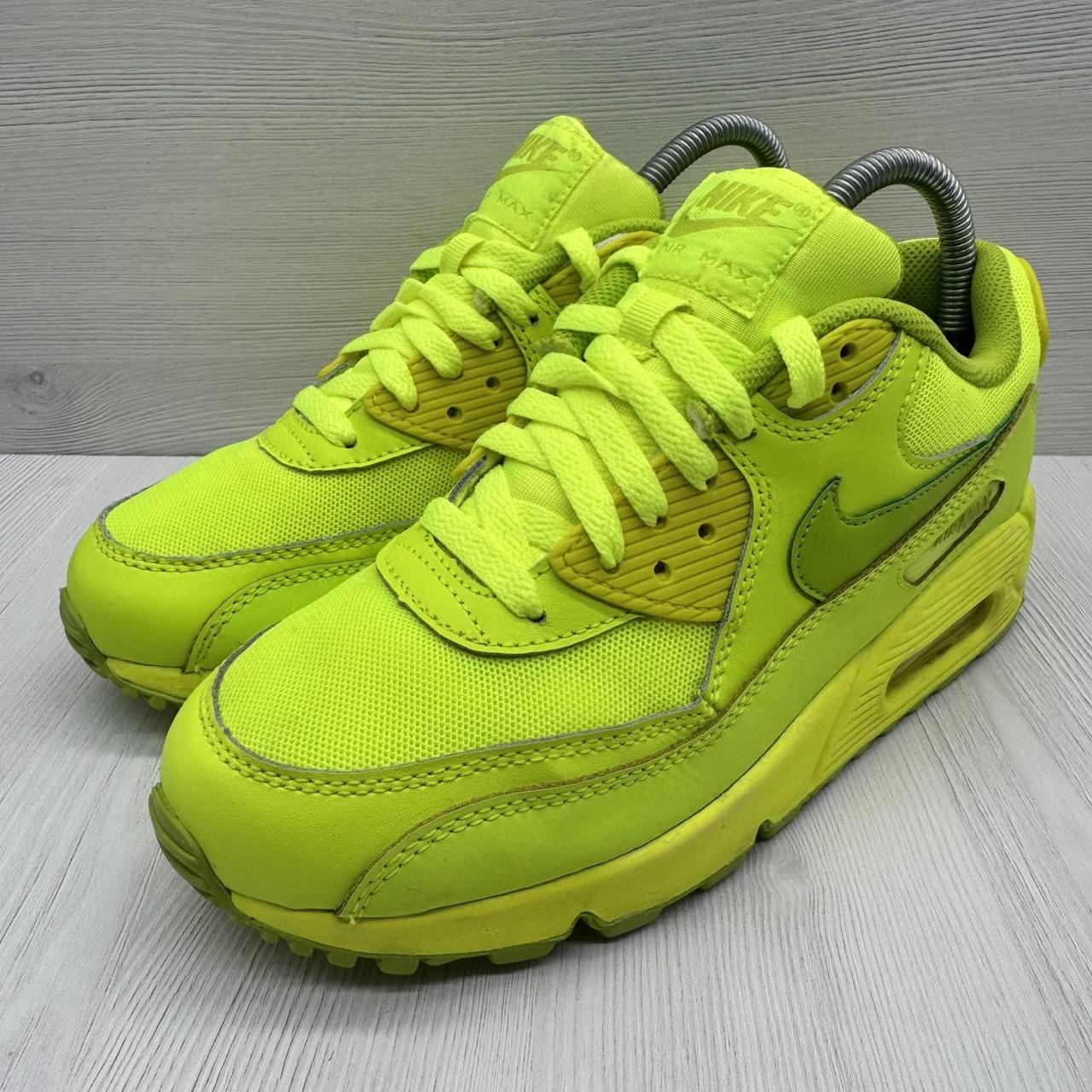 Lime fashion green nike air max 90