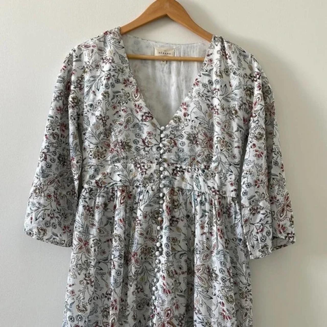 NWOT Sezane Bonnie Dress Size 4 Brand new Took tags... - Depop