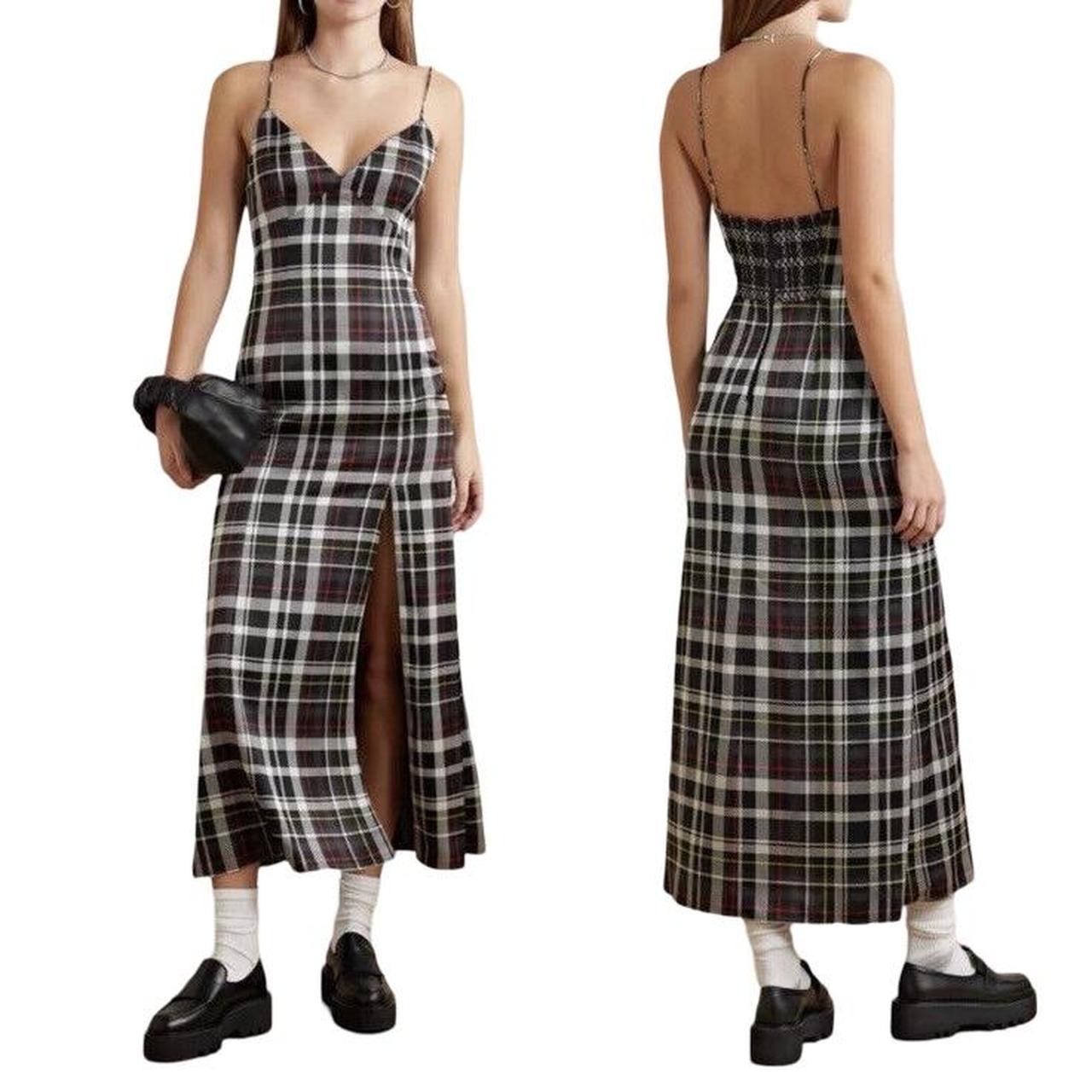 Alice and olivia plaid dress best sale