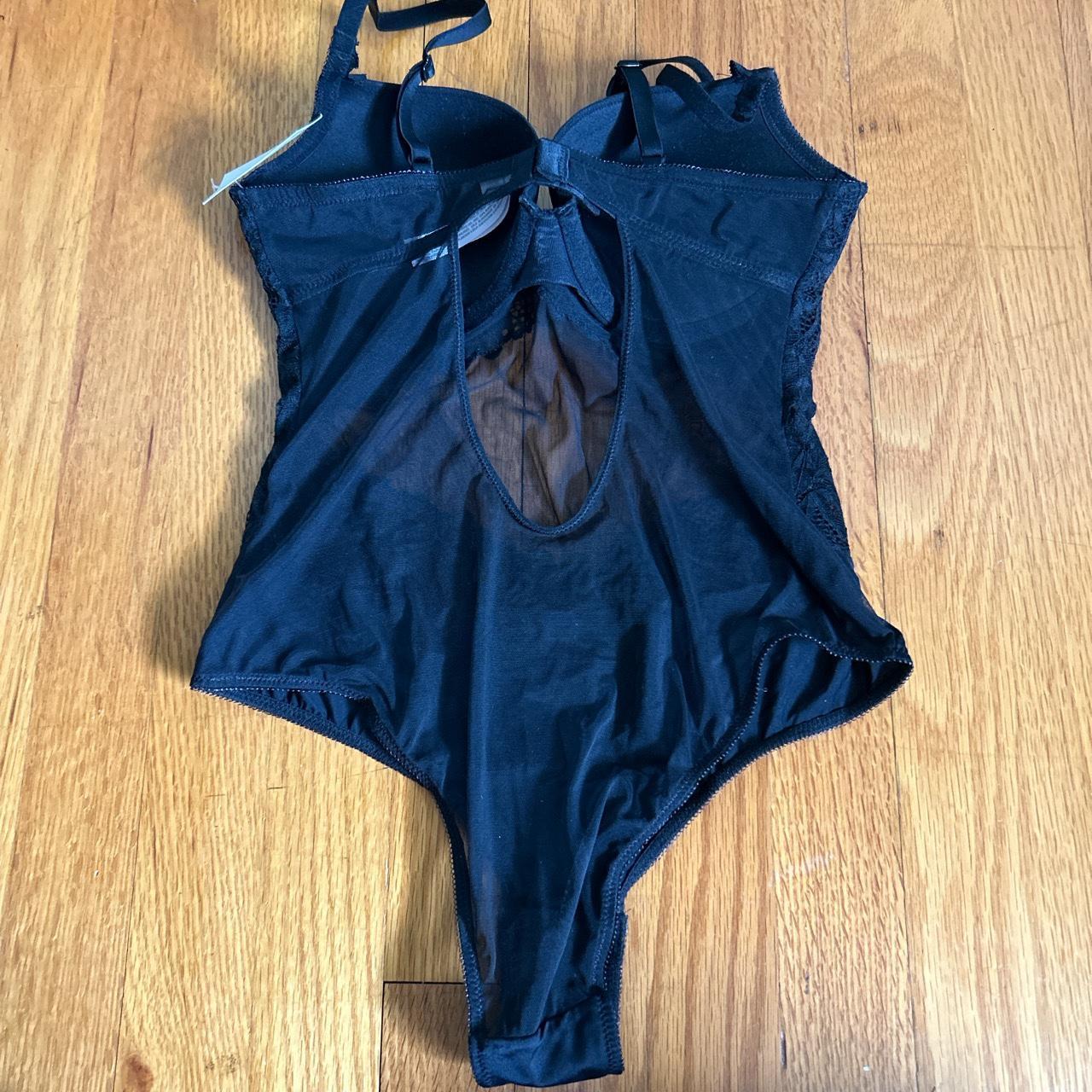 Cute black bodysuit. NWT never worn. Size S. #auden - Depop