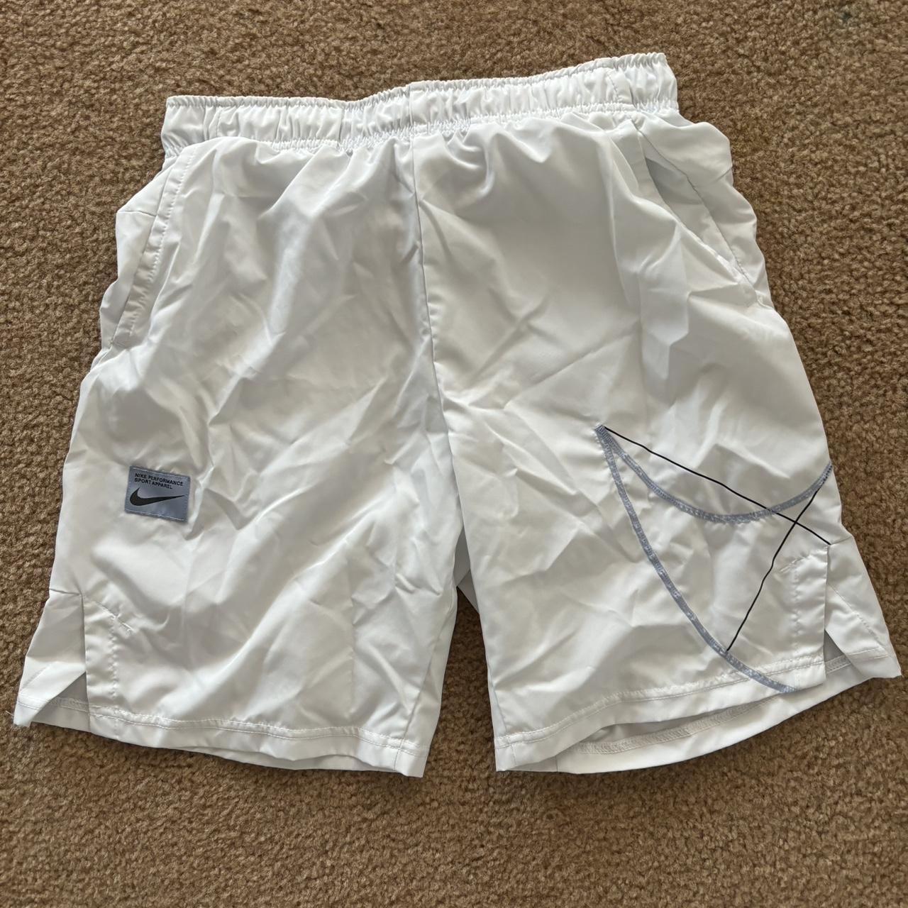 Men’s Nike shorts White Size small Tried on but... - Depop