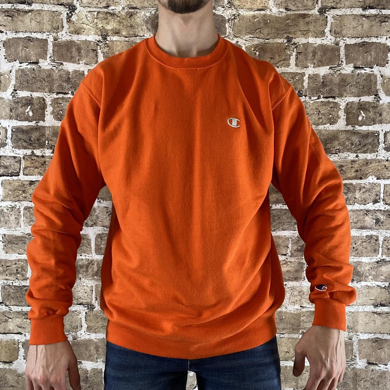 VINTAGE Champion Orange Depop