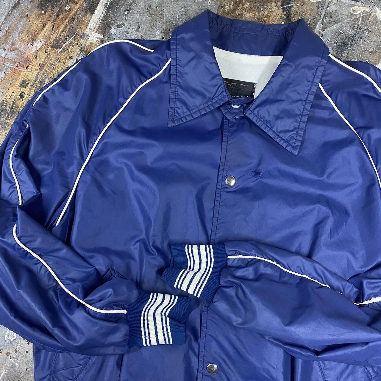 Vintage 70s JC Penny Varsity Style Jacket - worn... - Depop