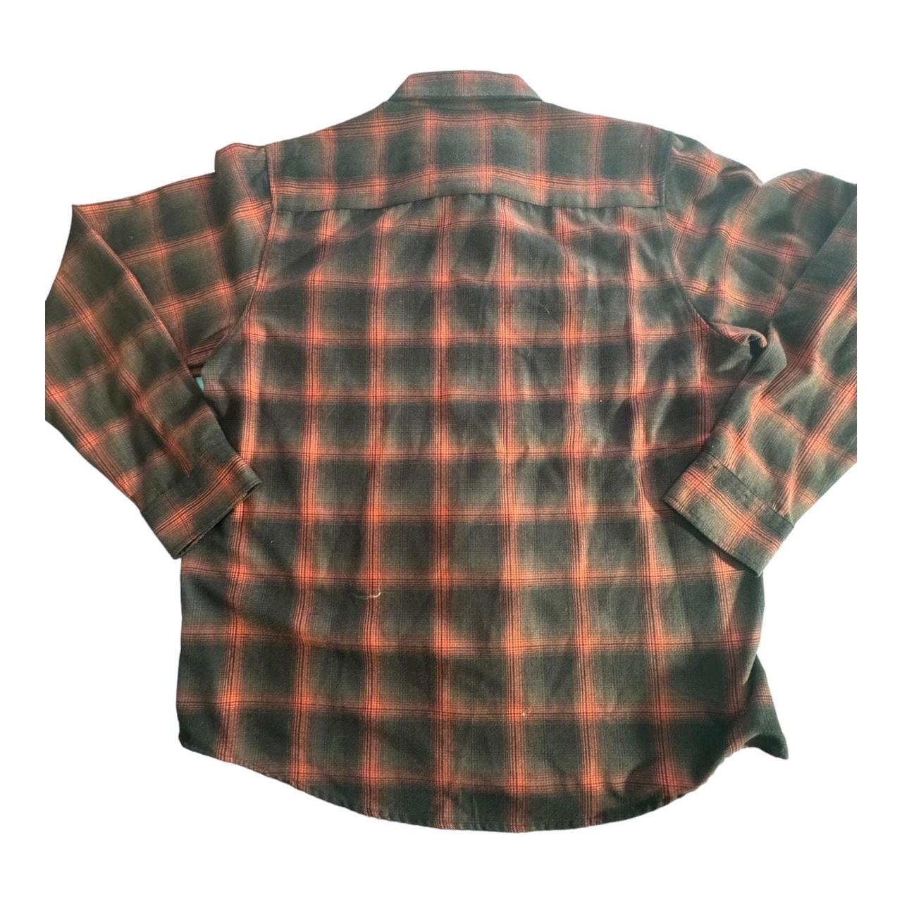 Men’s Dixxon The Evo Flannel deals Long Sleeve Shirt Size Large, Red and Black Plaid