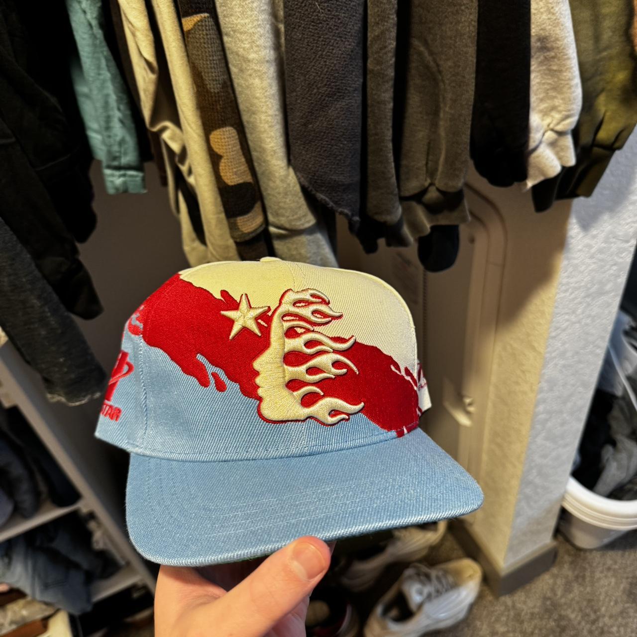 Hellstar Men's Hat - Blue/Multi – HELLSTAR CAP BA… - image 1