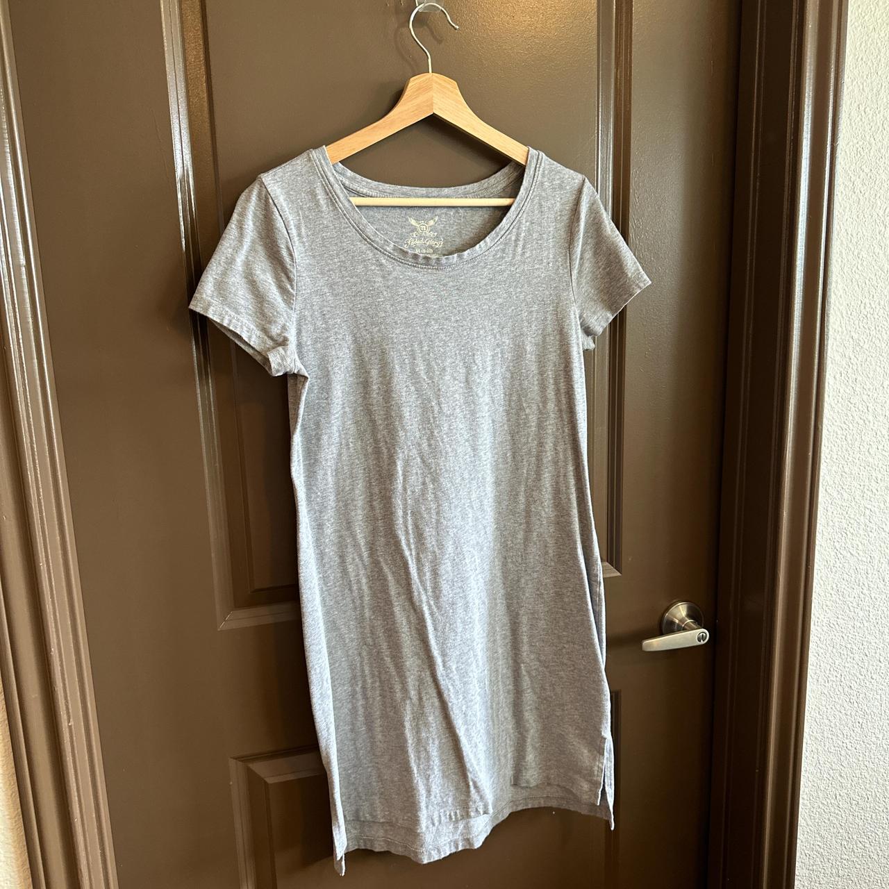 Medium grey t shirt dress well loved dress