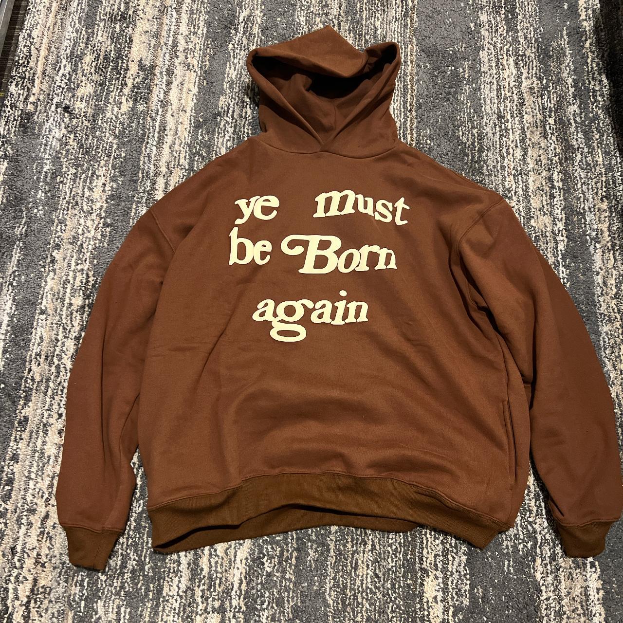 人気話題ボーンアゲインフーディーCPFM Born Again Hooded Brown Cactus Plant Flea Market Born Again Hooded Sweatshirt Brown