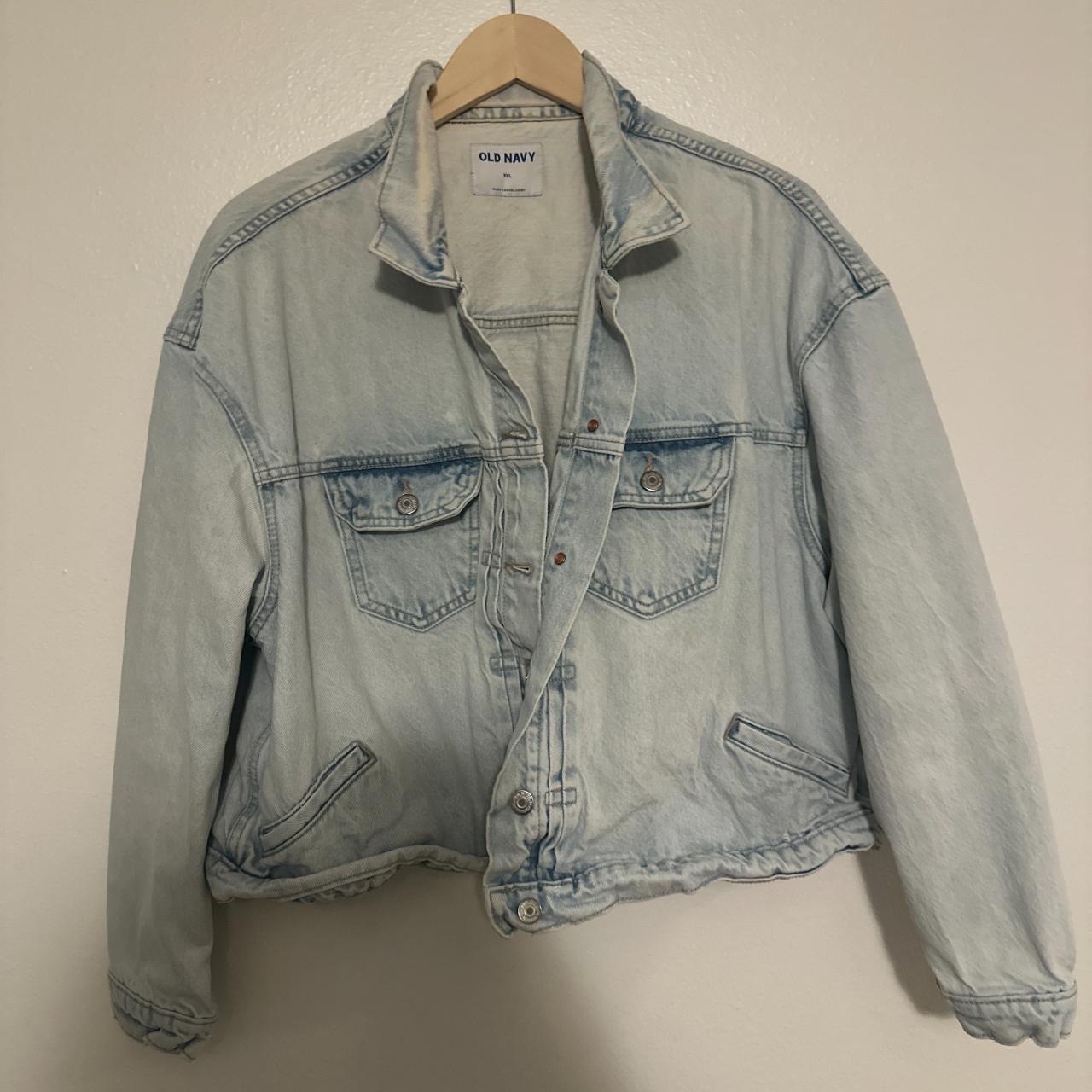 Old Navy Jean Jacket, slightly cropped Love it, Depop