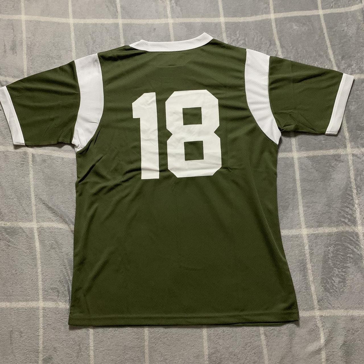 CORTEIZ RTW MESH JERSEY BASIC WHITE / KHAKI | Depop