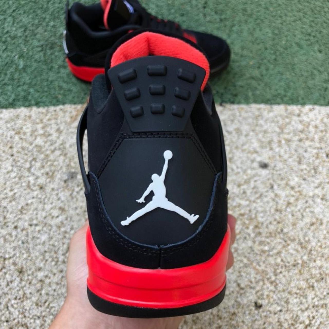 aj 4 white red