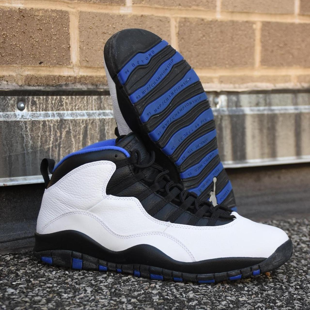 Jordan 10 black fashion and white