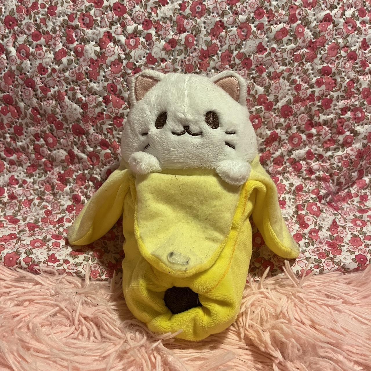 Banana cat plush - Banaya cat - kawaii plushy - Depop