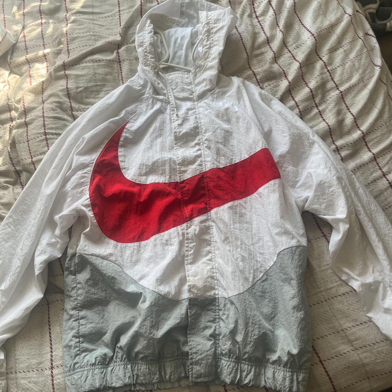 nike woven jacket and sweatpants both size