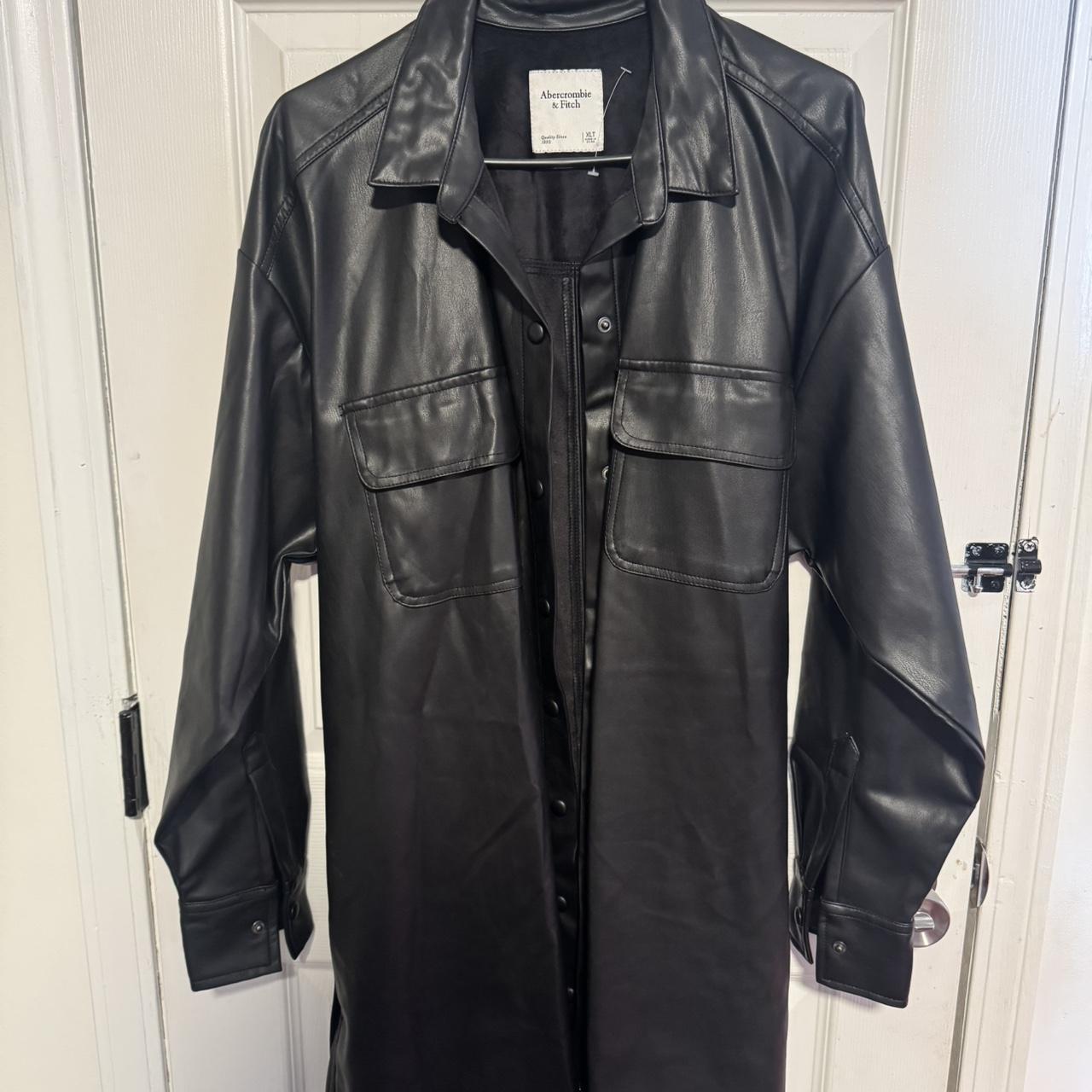 Abercrombie & Fitch Women's Trench - Black - XL –… - image 1